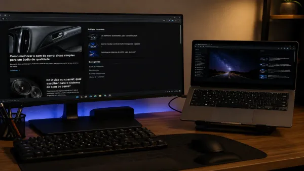 Usar o notebook como monitor: o que funciona de verdade
