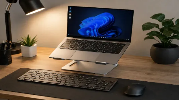 Suporte para notebook: vale a pena e qual altura usar